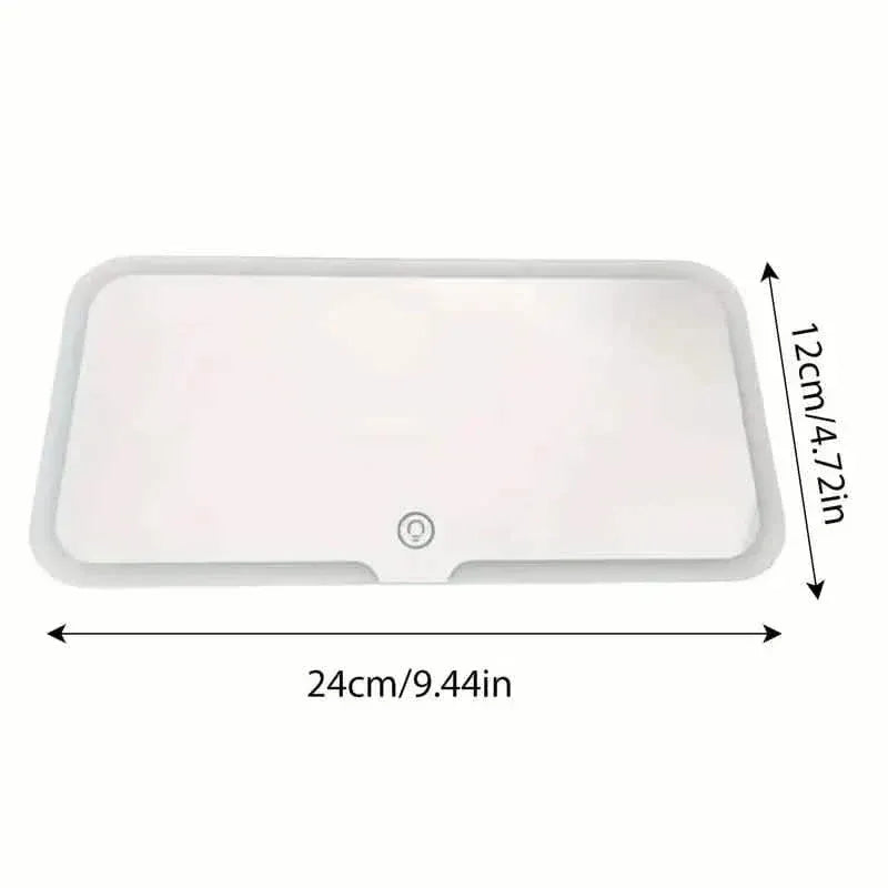 Car Mirror Vanity with LED Lights - A-1 Thread Vault