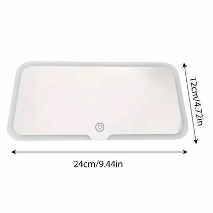 Car Mirror Vanity with LED Lights - A-1 Thread Vault