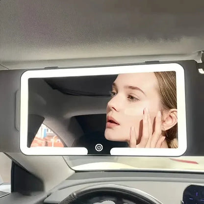 Car Mirror Vanity with LED Lights - A-1 Thread Vault