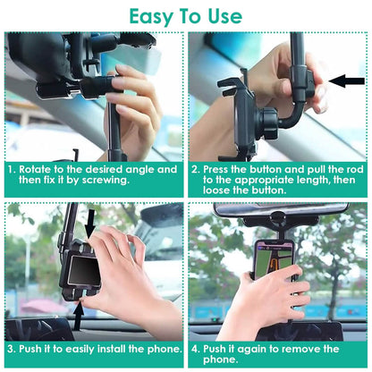 Car Mobile Phone Holder Bracket - A-1 Thread Vault