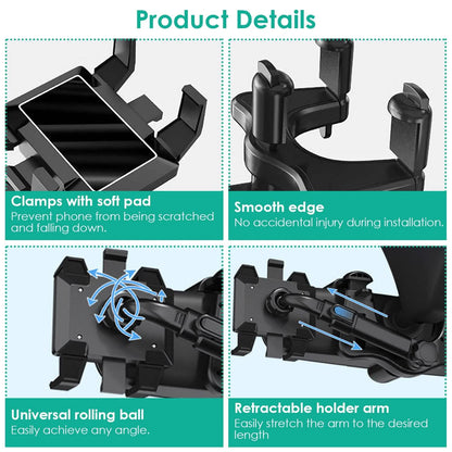 Car Mobile Phone Holder Bracket - A-1 Thread Vault