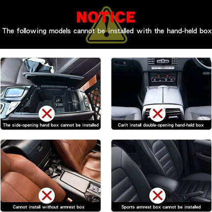 Car Net Backseat Pocket Handbag Holder and Organizer Between Seats - A-1 Thread Vault