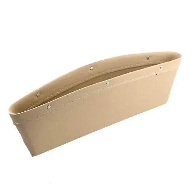 Car Organizer PU Leather Seat Slit Gap Pocket Storage - A-1 Thread Vault