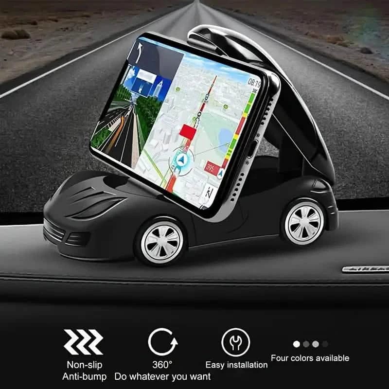 Car Phone Holder 360 Degree Rotating Hand-free Stand - A-1 Thread Vault