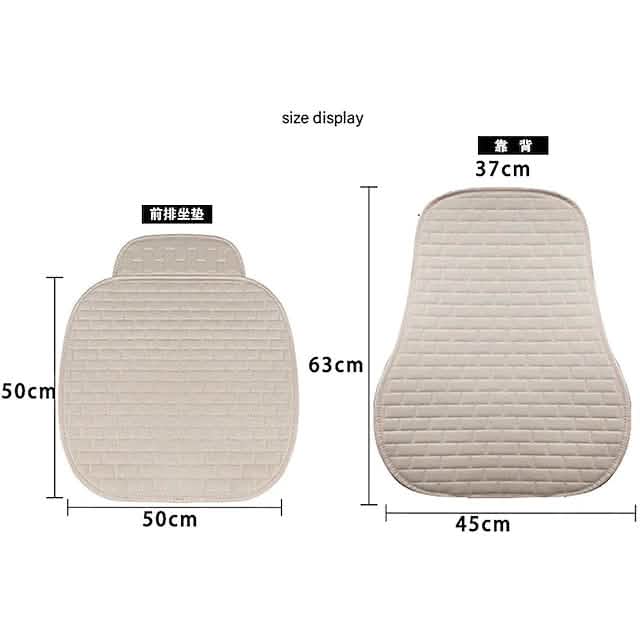 Car Seat Cover Kit Front Flax Seat - A-1 Thread Vault