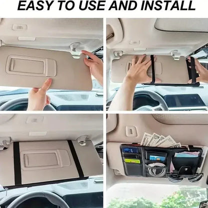 Car Sun Visor Organizer - A-1 Thread Vault