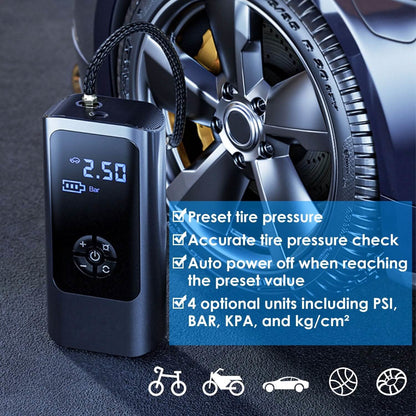 Car Tire Inflator Corded with LED Light - A-1 Thread Vault