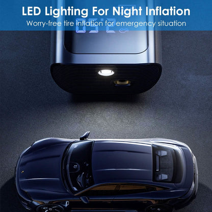 Car Tire Inflator Corded with LED Light - A-1 Thread Vault