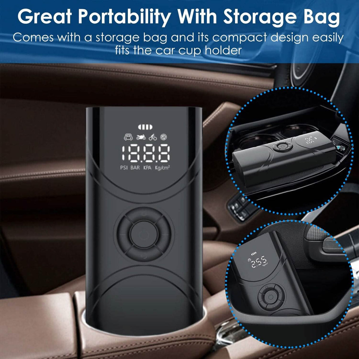 Car Tire Inflator Pump - A-1 Thread Vault