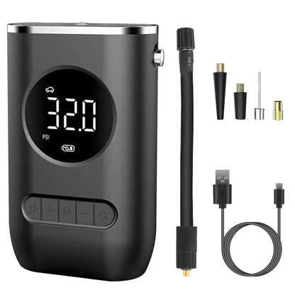 Car Tire Inflator Pump Portable 150 PSI with LED Light - A-1 Thread Vault