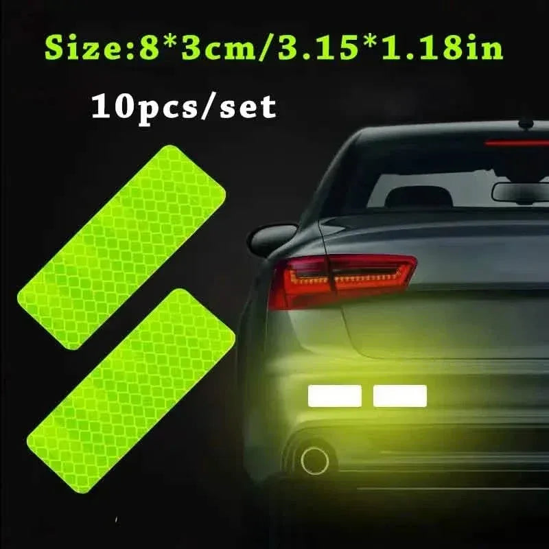 Car Truck Bumper Safety Reflective Warning Strip Stickers - A-1 Thread Vault