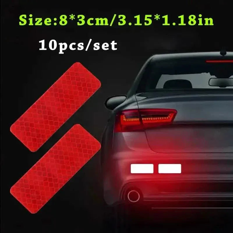 Car Truck Bumper Safety Reflective Warning Strip Stickers - A-1 Thread Vault