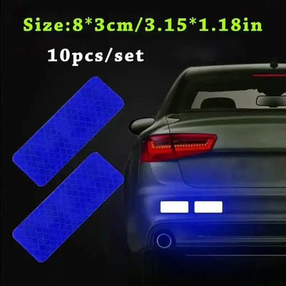 Car Truck Bumper Safety Reflective Warning Strip Stickers - A-1 Thread Vault