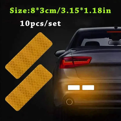 Car Truck Bumper Safety Reflective Warning Strip Stickers - A-1 Thread Vault