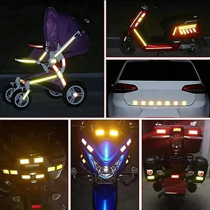 Car Truck Bumper Safety Reflective Warning Strip Stickers - A-1 Thread Vault