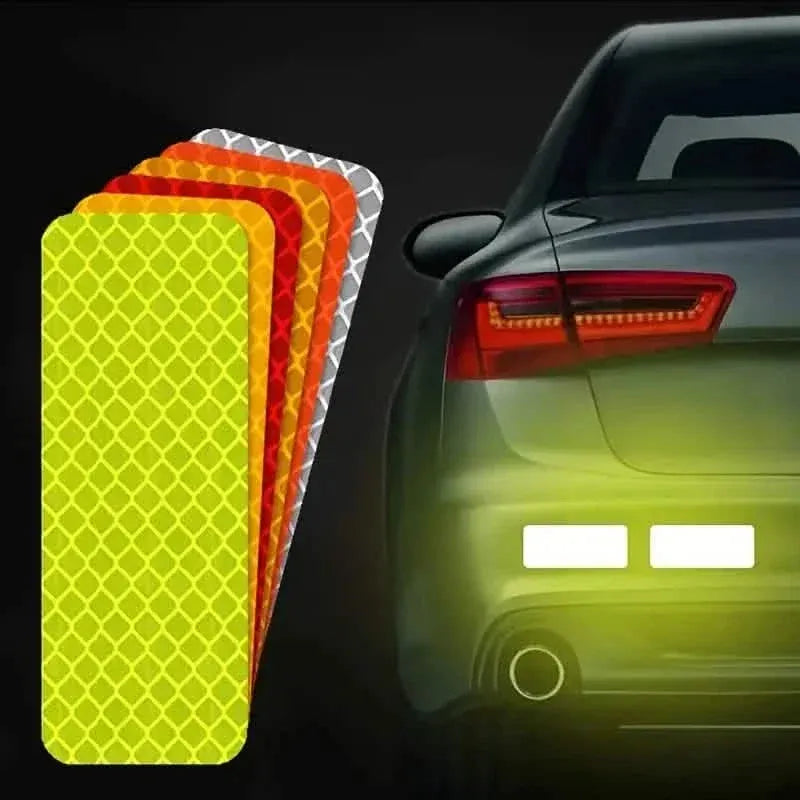 Car Truck Bumper Safety Reflective Warning Strip Stickers - A-1 Thread Vault