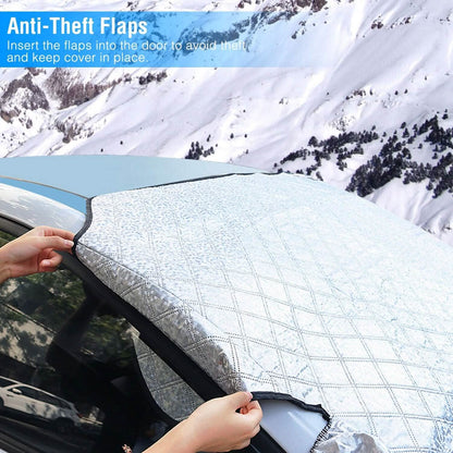 Car Windshield Snow Cover Windproof Magnetic Car Windscreen Cover - A-1 Thread Vault