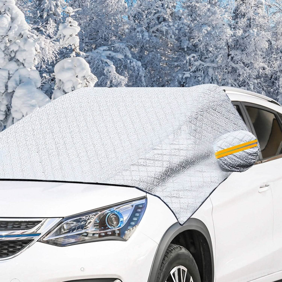 Car Windshield Snow Cover Windproof Magnetic Car Windscreen Cover - A-1 Thread Vault
