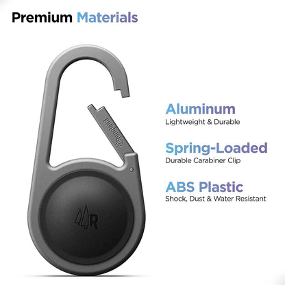 Carabiner AirTag Holder with Keychain - A-1 Thread Vault