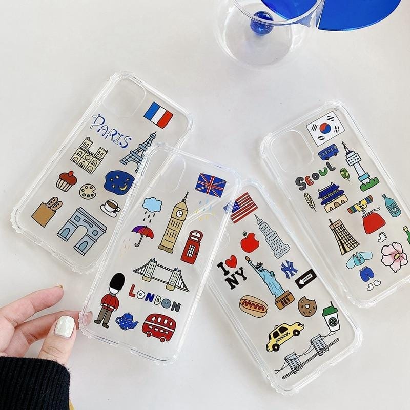 Cartoon City Symbol iPhone Case - A-1 Thread Vault