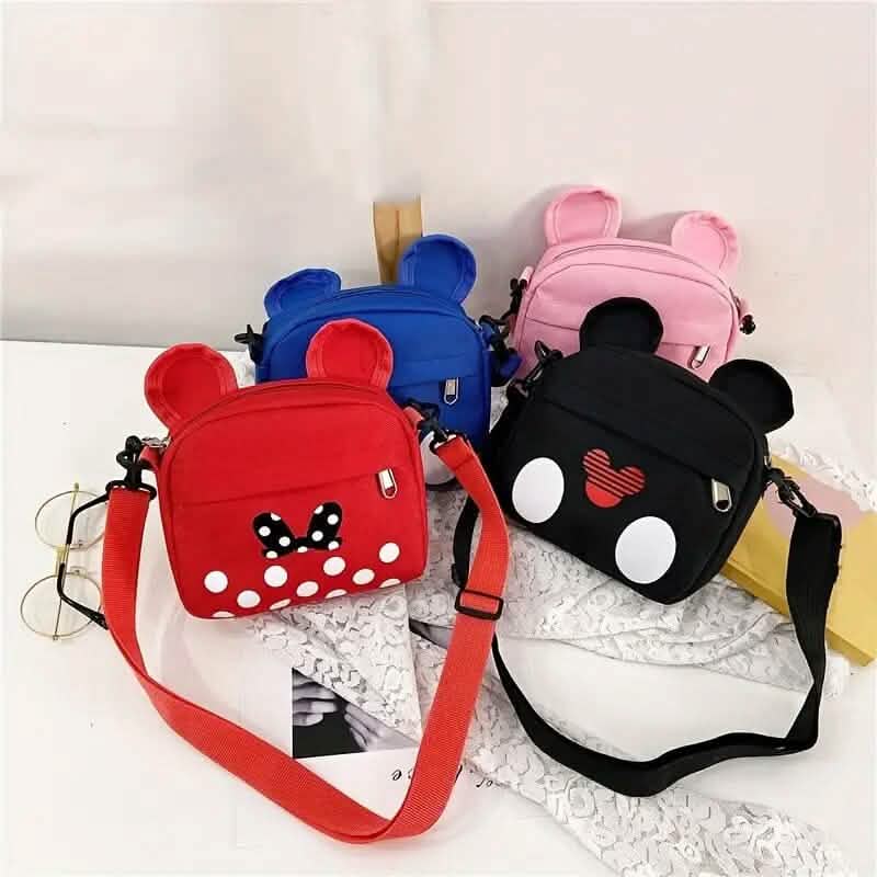 Cartoon Mouse Shaped Mini Coin Purse Shoulder Bag - A-1 Thread Vault