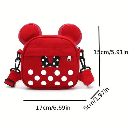 Cartoon Mouse Shaped Mini Coin Purse Shoulder Bag - A-1 Thread Vault