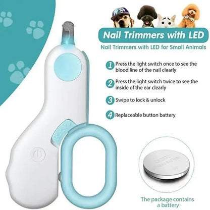 Cat Nail Clipper with LED Light - A-1 Thread Vault