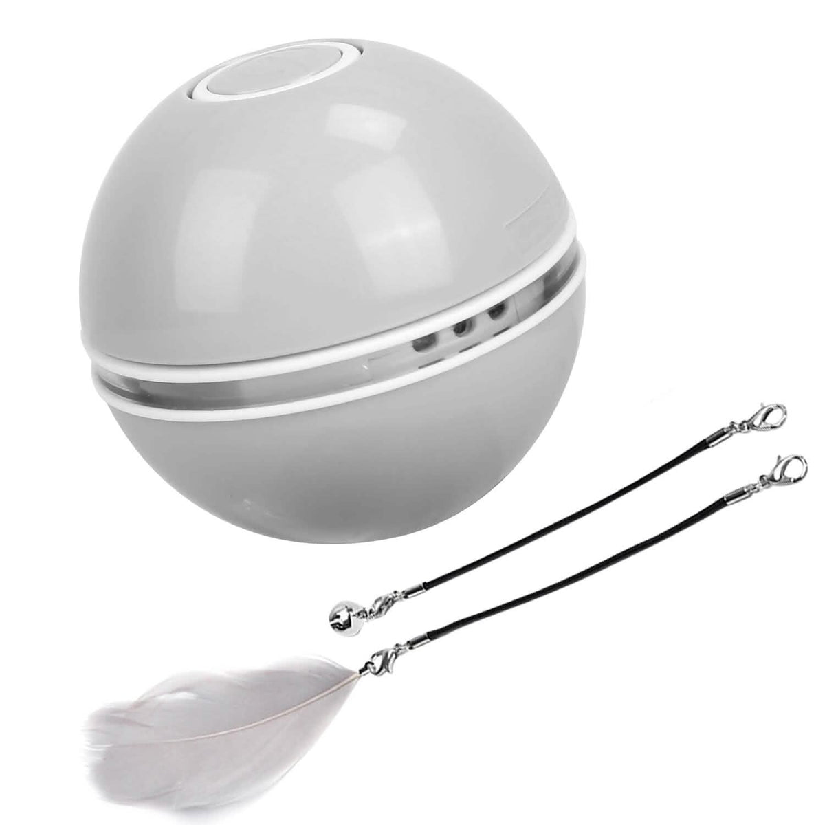 Cat Teaser Ball Automatic Self Rotating Interactive Cat Motion Exercise Toy - A-1 Thread Vault