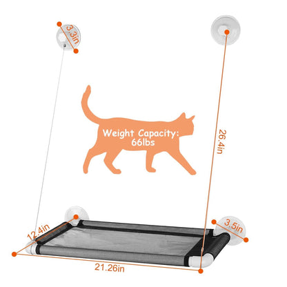 Cat Window Perch Cat Hammock Window Seat - A-1 Thread Vault