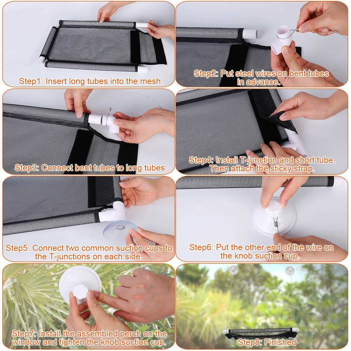 Cat Window Perch Cat Hammock Window Seat - A-1 Thread Vault