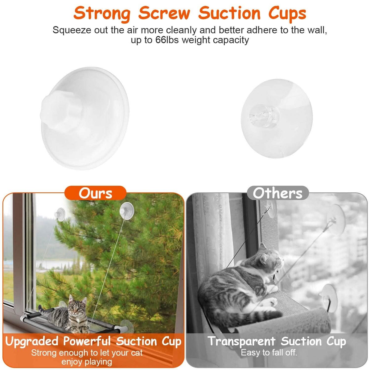 Cat Window Perch Cat Hammock Window Seat - A-1 Thread Vault