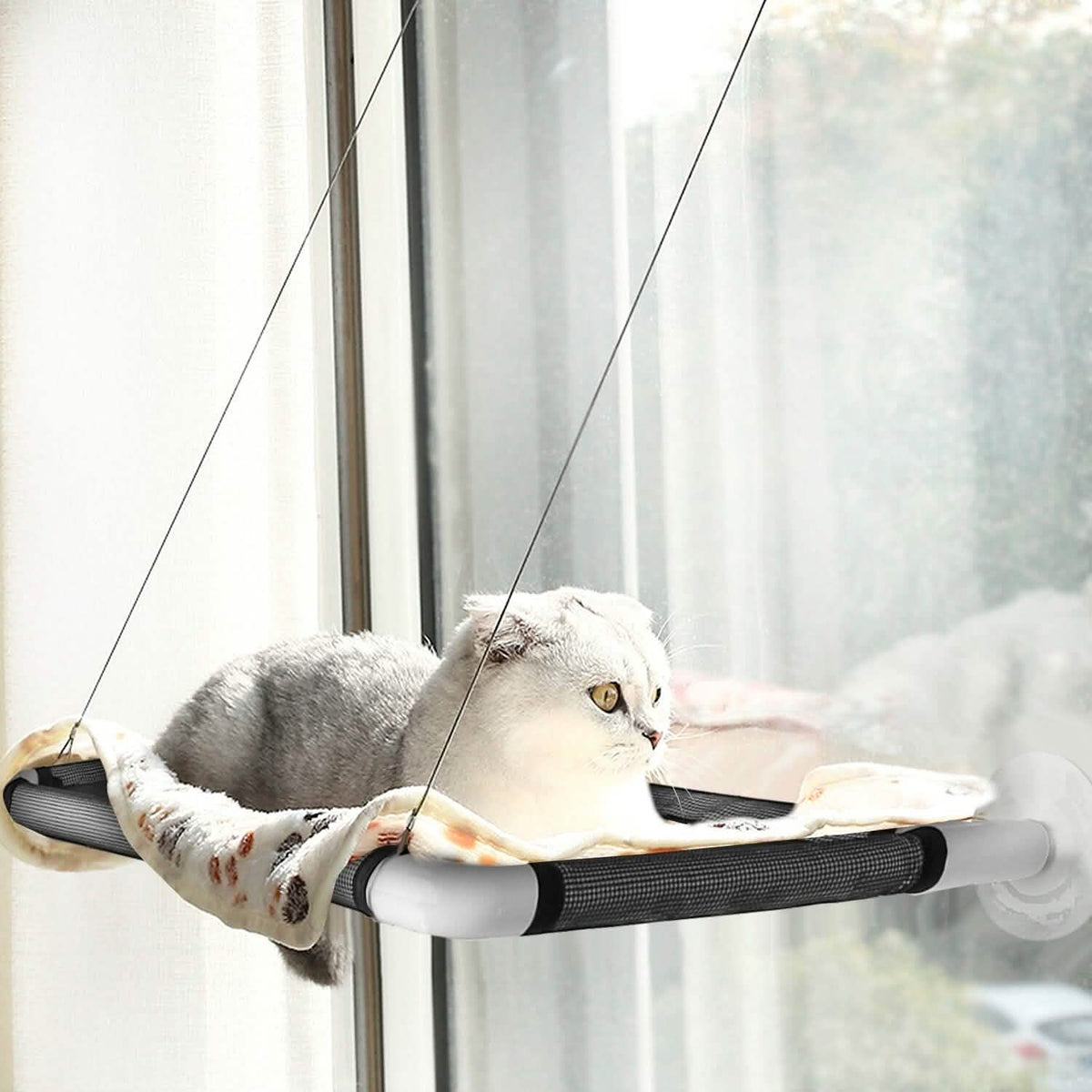 Cat Window Perch Cat Hammock Window Seat - A-1 Thread Vault