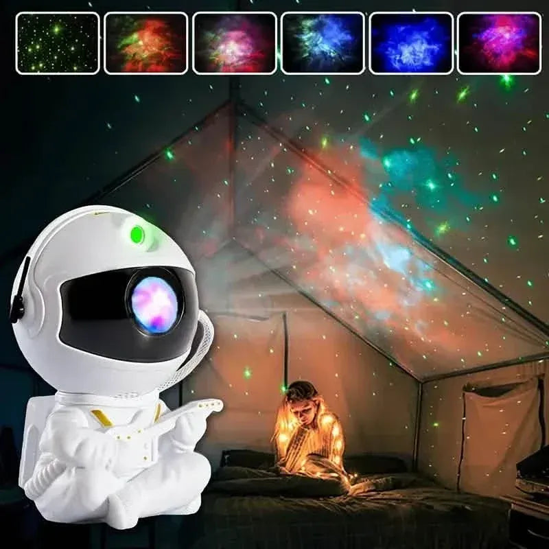 Celestial Star Guitar Night Light Projector - Vibrant LED Nebula Effects - A-1 Thread Vault