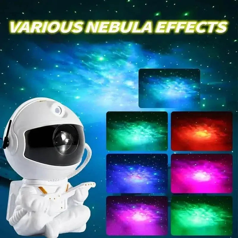 Celestial Star Guitar Night Light Projector - Vibrant LED Nebula Effects - A-1 Thread Vault