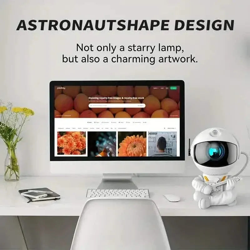 Celestial Star Guitar Night Light Projector - Vibrant LED Nebula Effects - A-1 Thread Vault