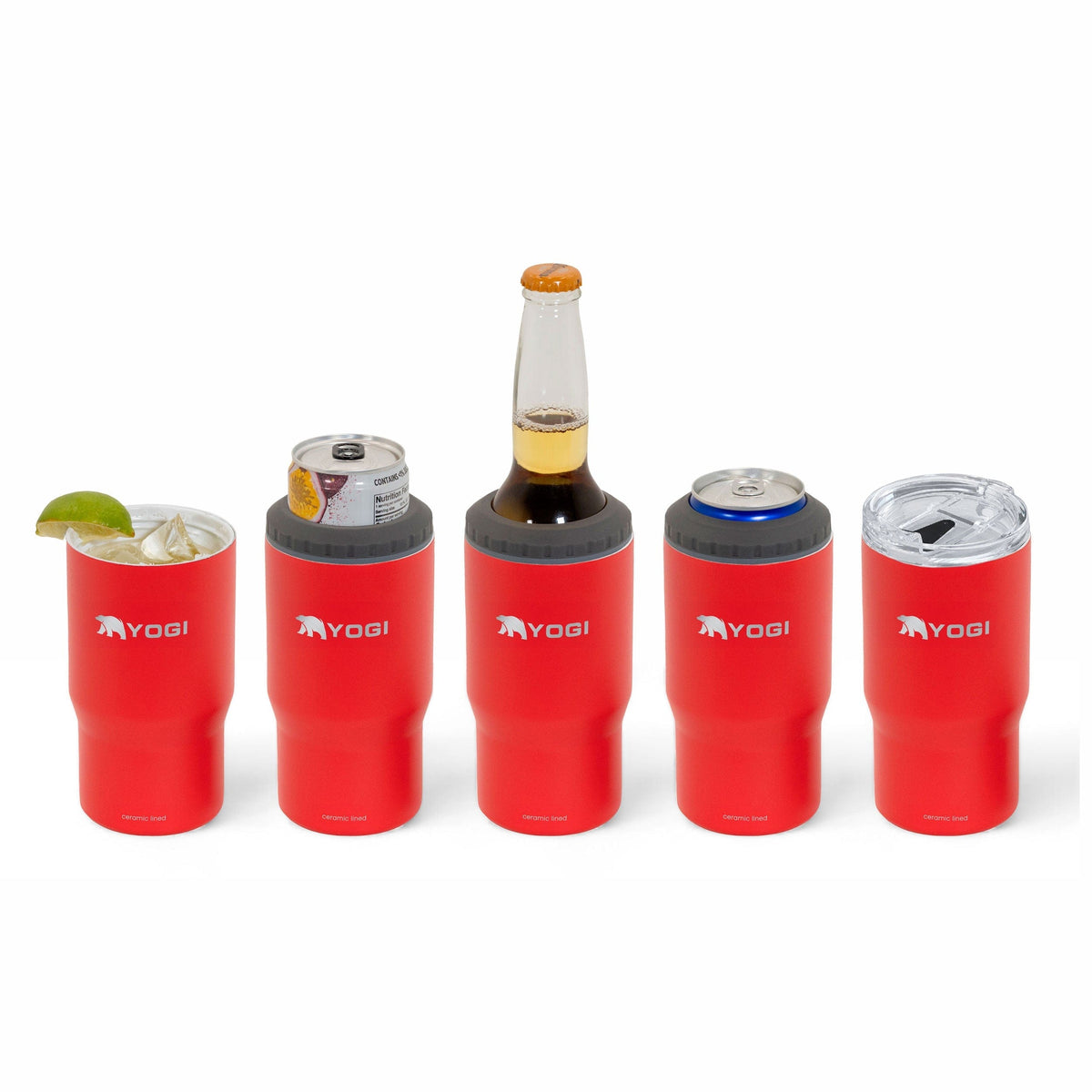 Ceramic Lined - Voyager One 12 oz All-In-One Tumbler-Can Insulator - A-1 Thread Vault