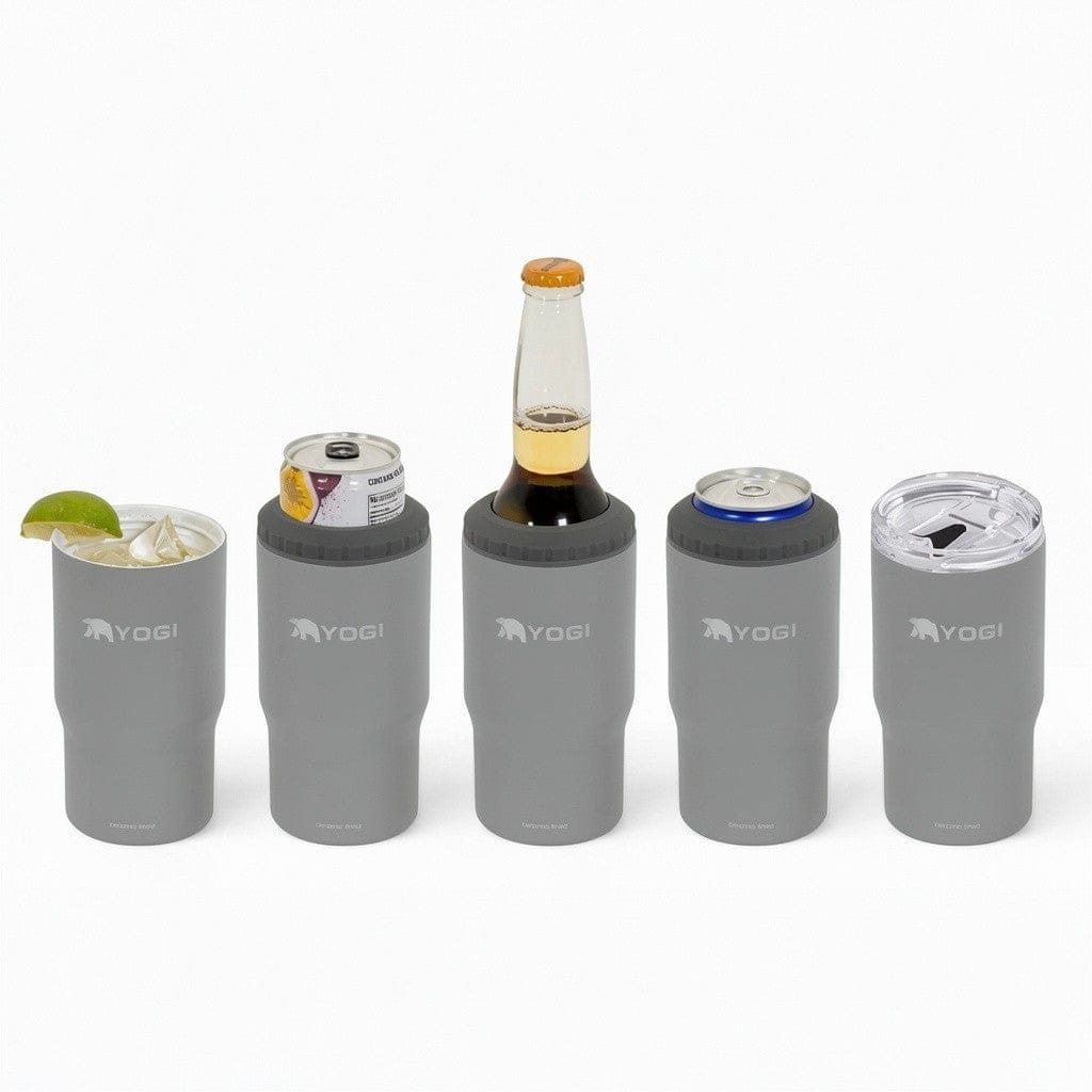 Ceramic Lined - Voyager One 12 oz All-In-One Tumbler-Can Insulator - A-1 Thread Vault