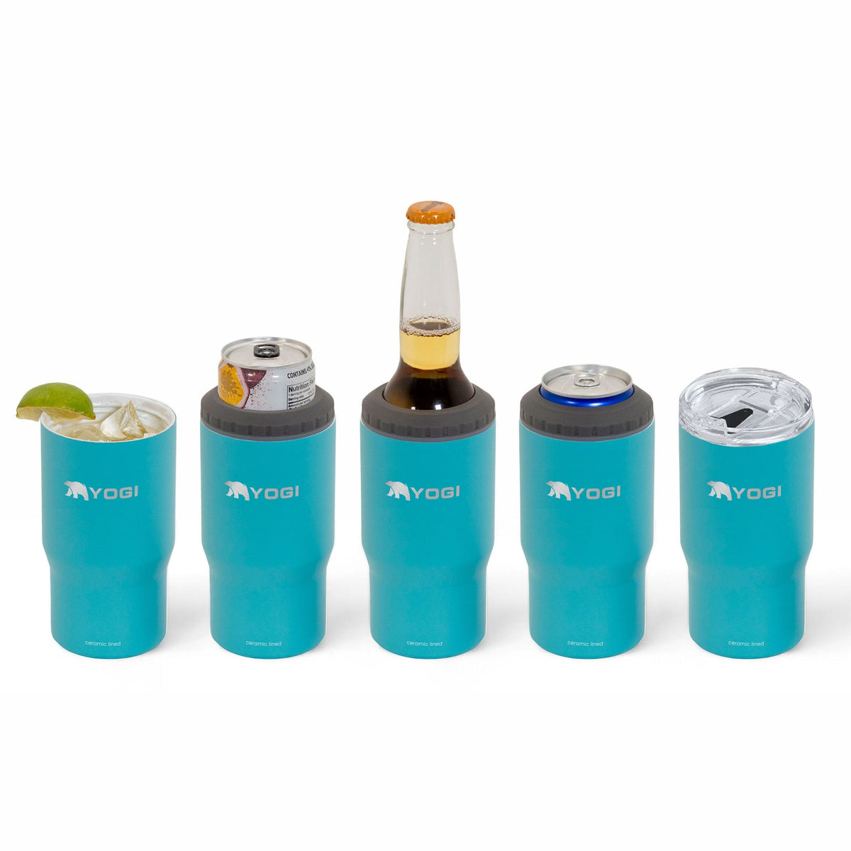Ceramic Lined - Voyager One 12 oz All-In-One Tumbler-Can Insulator - A-1 Thread Vault