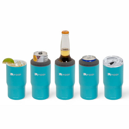 Ceramic Lined - Voyager One 12 oz All-In-One Tumbler-Can Insulator - A-1 Thread Vault