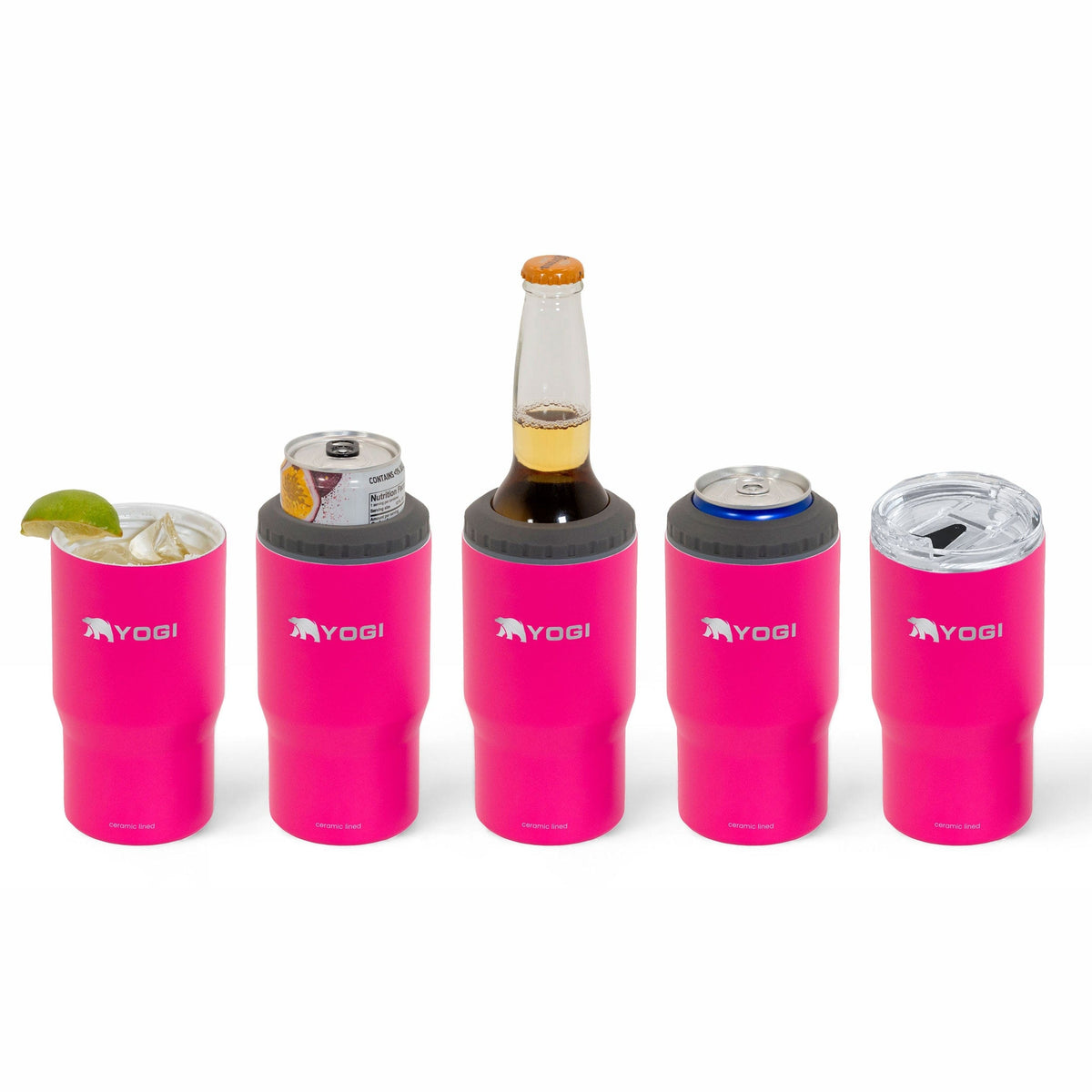 Ceramic Lined - Voyager One 12 oz All-In-One Tumbler-Can Insulator - A-1 Thread Vault