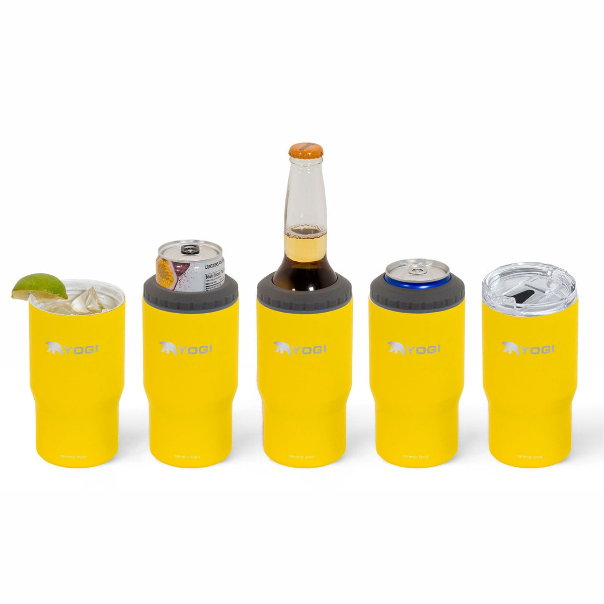 Ceramic Lined - Voyager One 12 oz All-In-One Tumbler-Can Insulator - A-1 Thread Vault