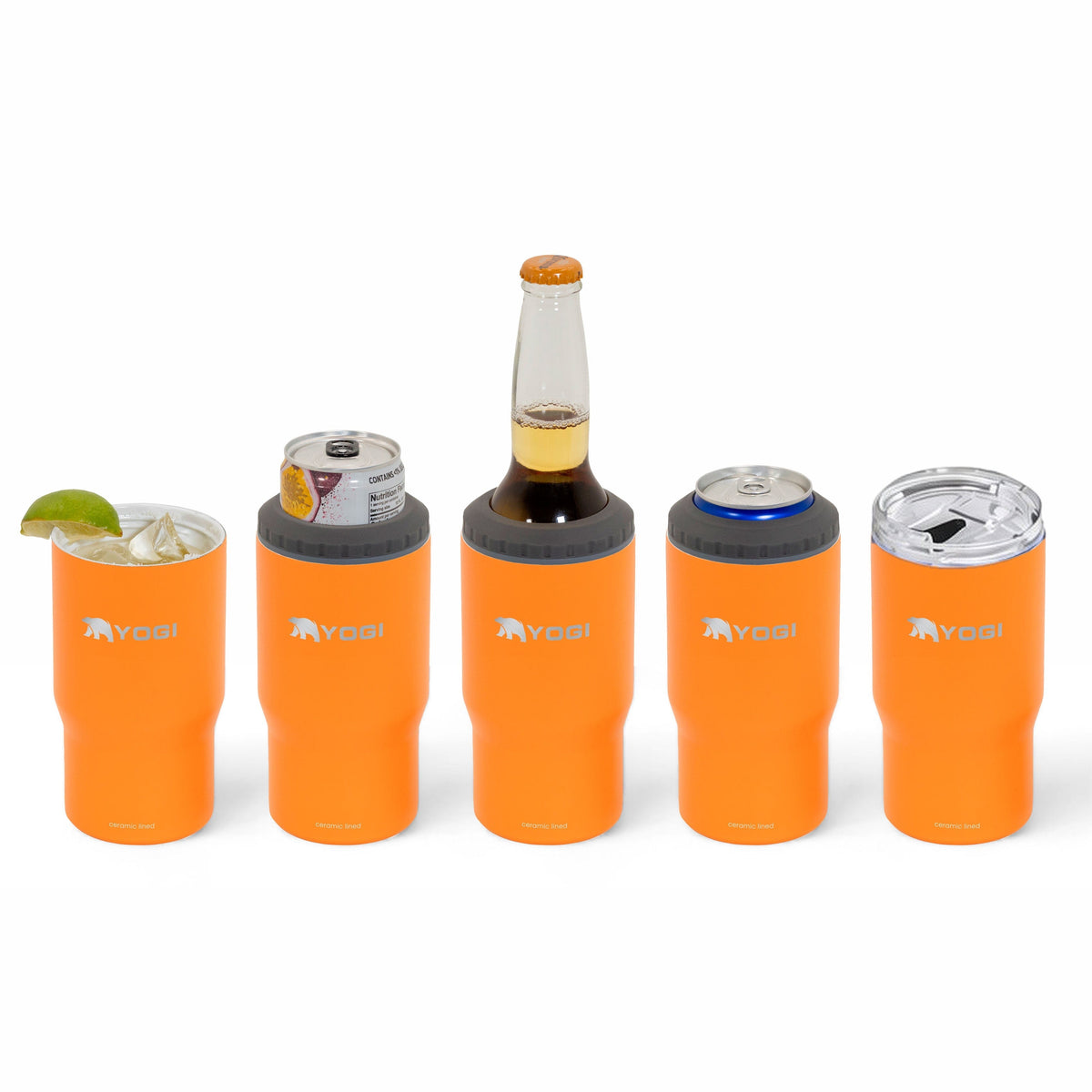 Ceramic Lined - Voyager One 12 oz All-In-One Tumbler-Can Insulator - A-1 Thread Vault