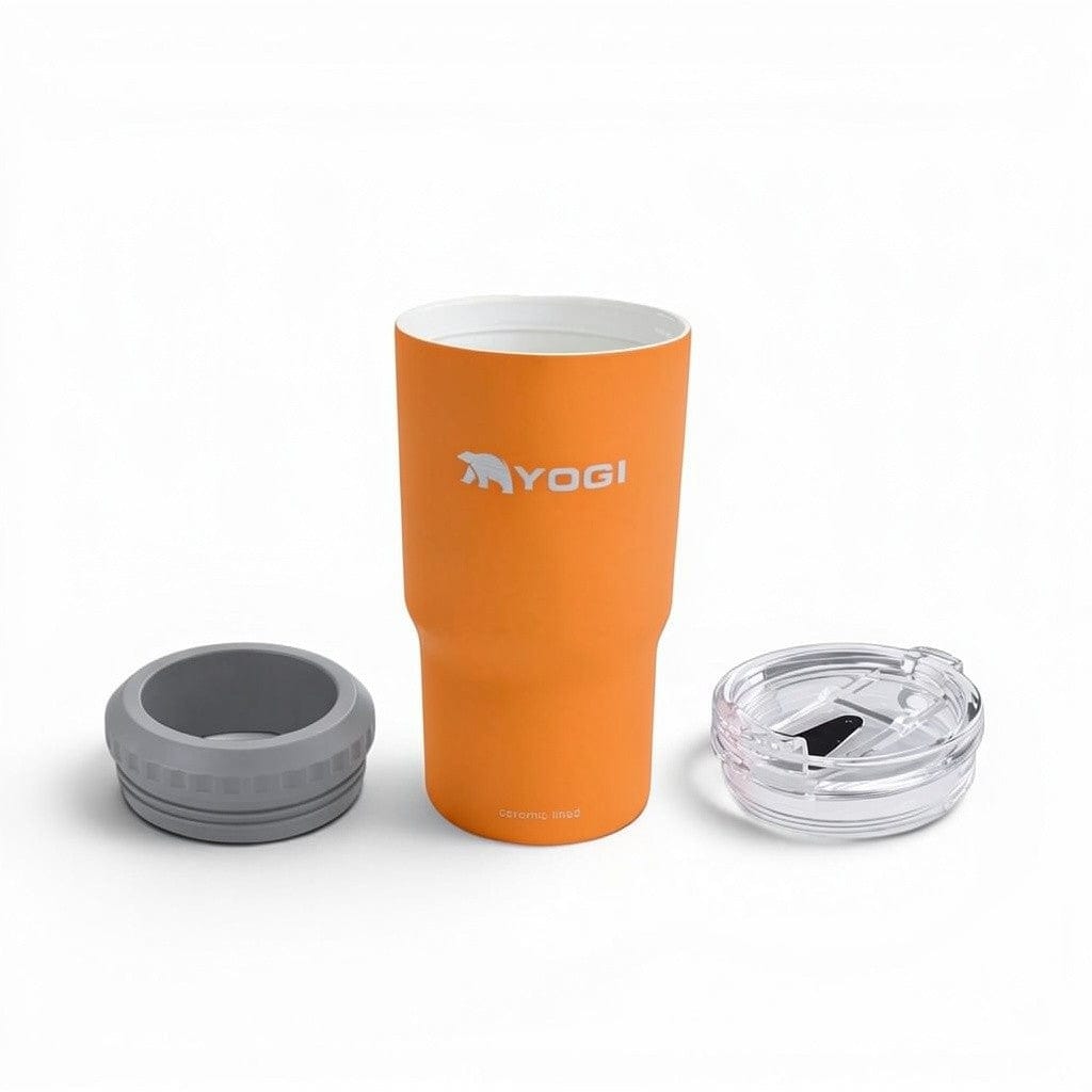 Ceramic Lined - Voyager One 12 oz All-In-One Tumbler-Can Insulator - A-1 Thread Vault