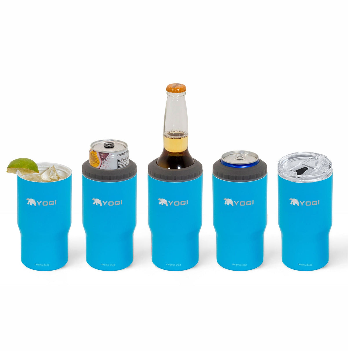 Ceramic Lined - Voyager One 12 oz All-In-One Tumbler-Can Insulator - A-1 Thread Vault