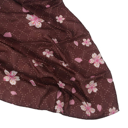 Cherry Blossom Print Hijab Scarf(MH241) - A-1 Thread Vault