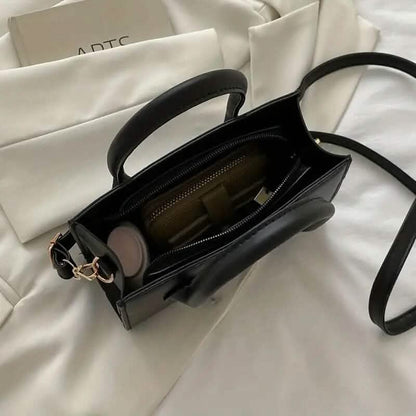 Chic Black Mini Tote Bag - A-1 Thread Vault