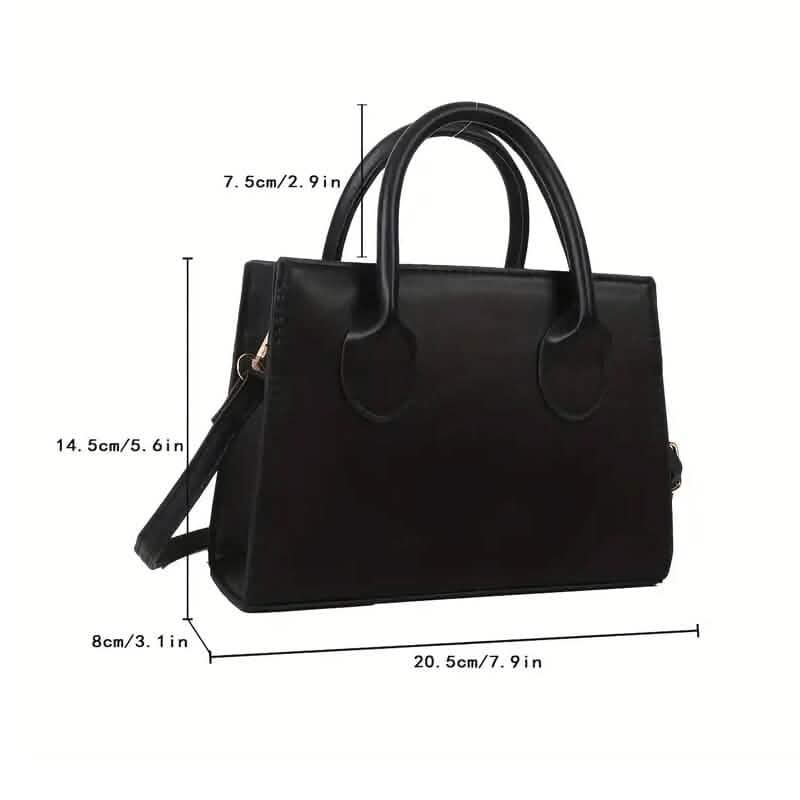 Chic Black Mini Tote Bag - A-1 Thread Vault