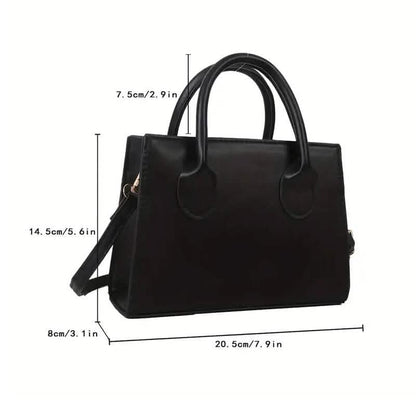Chic Black Mini Tote Bag - A-1 Thread Vault