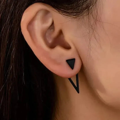 Chic Minimalist Triangle Design Earrings - A-1 Thread Vault