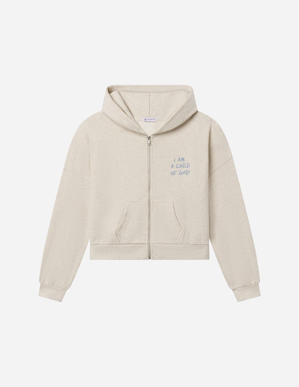 Child of God Eggshell Full-Zip Hoodie - A-1 Thread Vault